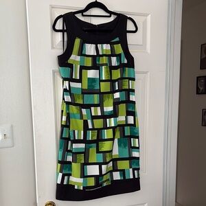 Alyx Green Sheath Mini Dress for Cocktail